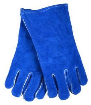 Picture of FORNEY INDUSTRIES INC 53422 Forney 13.5 in. Leather Welding Gloves Blue L 1 pk (EA)
