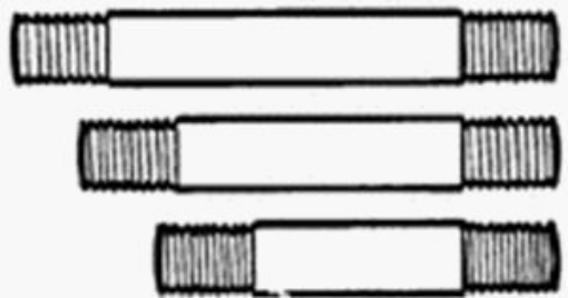 Picture of B K Mueller 10520 B & K 564-360DB Galvanized Rdi-Ct Pipe, No Color (EA)