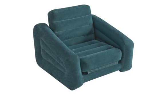 Picture of Intex Entertainment 66551EP Intex 68565EP Pull-Out Chair Inflatable Bed, 42" X 87" X 26", Twin (Colors May Vary) (EA)