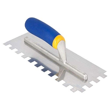 Picture of Qep 49919-12 roberts/q.e.p. co., inc. 49919 1/2" x 1/2" x 1/2", Stainless Steel Floor Trowel (EA)