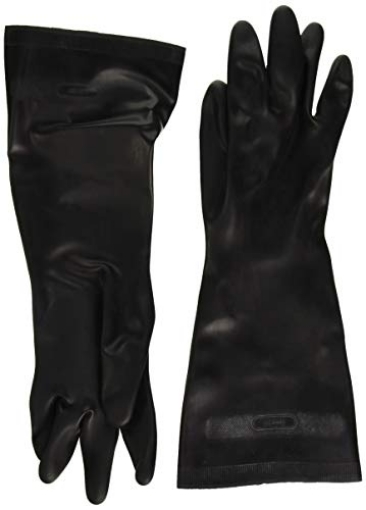 Picture of SPONTEX 33557 Spontex Lehigh 33557 Rubber Gloves, Medium (EA)