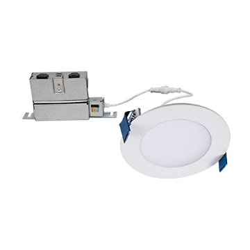 Picture of HALO HLB4069FS1EMWR HALO HLB 4 inch LED Recessed Light, Thin Canless, Dimmable, w/Selectable Color Temperatures - HLB4069FS1EMWR (EA)