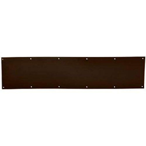 Picture of Ingersoll Rand SC8400B716 6X30 SCHLAGE Lock CO SC8400B-716 6X30 Kick Plate, Age Bronze (EA)
