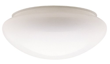 Picture of Westinghouse Lighting 85757 Westinghouse Mushroom White Glass Lamp Shade 1 pk (PK-6-EA)