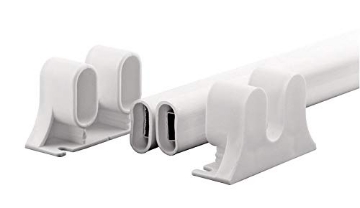 Picture of Prime K 5167 Prime-Line White Steel Push Plate 1 pk (EA)