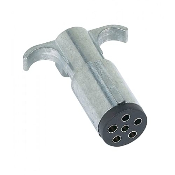 Picture of Hopkins Manufacturing 48445 Hopkins Towing Solutions 48445 6 Pole Round Vehicle Connector (EA)
