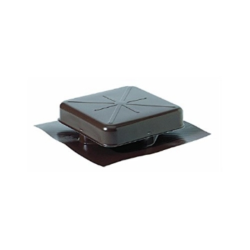 Picture of AIR VENT INC 85158 Air Vent 16 in. H x 15 in. W x 3.6 in. L Brown Aluminum Square Metal Roof Vent (PK-6-EA)
