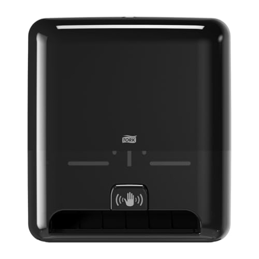 Picture of TRAKMOTIVE TRK5511282 Tork Matic Paper Towel Dispenser, Intuition Sensor, Black, Elevation, H1, non-contact One-at-a-Time dispensing, 5511282 (EA)