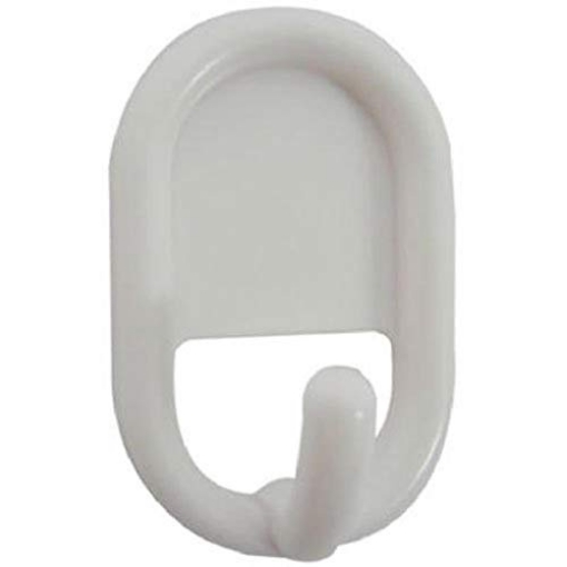 Picture of IDESIGN 14201 interDesign Self Adhesive Hook, 2-Pack, White (EA)