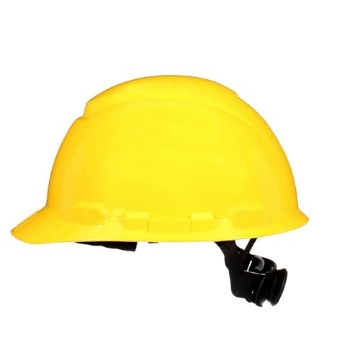 Picture of 3M CHH-R-Y6-SL 3M SecureFit Hard Hat, Cap Style with Ratchet Adjustment, Yellow, 6/Case (EA)