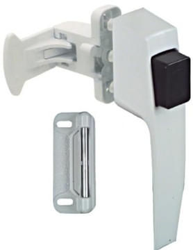 Picture of National/Spectrum Brands N213-165 National Hardware N213-165 Pushbutton Latch in White, 1-3/4" (EA)