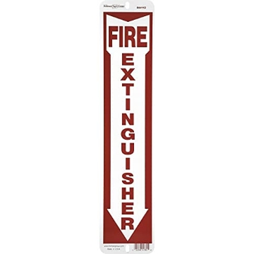 Picture of HILLMAN 844112 Hillman Group RSC 5029039 18 x 4 in. Fire Extinguisher Sign - Pack of 66 (PK-6-EA)