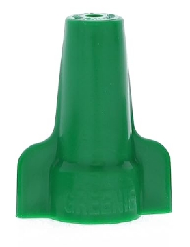Picture of IDEAL(R) 30-192P IDEAL Electrical 30-192P Greenie Grounding Wire Connector, 92 Green, 100/Bag (EA)