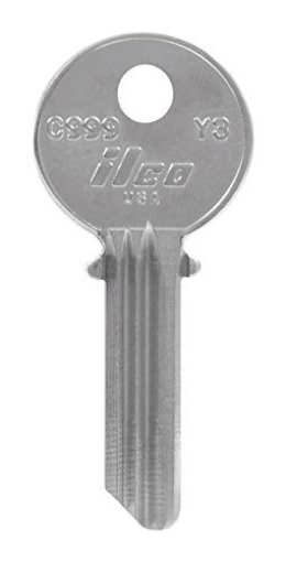 Picture of HILLMAN 85498 Hillman Traditional Key House/Office Universal Key Blank Single Sided (PK-10-EA)