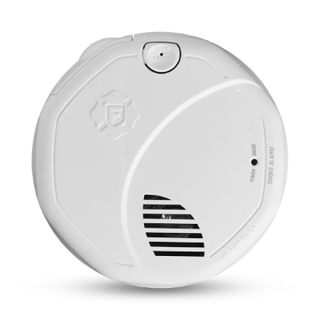Picture of First Gear 1048448 First Alert SM500V, Interconnect Battery-Operated Smoke Alarm with Voice Alerts, 1-Pack (EA)