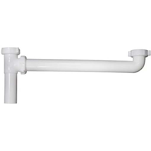 Picture of THE KEENEY MANUFACTURING COMPANY 125A-16WK Plumb Pak 125A-16WK End Outlet Continuous Waste Direct Connect, 1.5 x 16 Inch, White (EA)