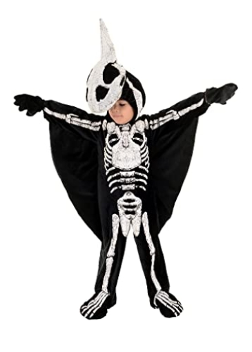 Picture of Underwraps Child Code UR26246TXL Fossil Dinosaur Costume - X-Large Black/White (EA)