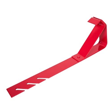 Picture of Gf Protection 2504 Guardian 2504 Fixed Heavy Duty Roofing Bracket for Use with 12/12 Pitch Roofs 6 Inch by 45 Degree Fixed Angle Platform Powder Coated Red OSHA Compliant (EA)