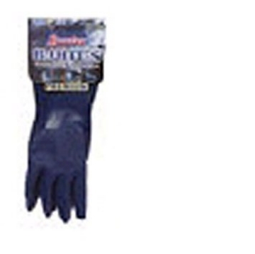 Picture of SPONTEX 18005 Spontex Neoprene Gloves Blue Neoprene Coating, Cotton Knit Lining Medium Boxed (EA)