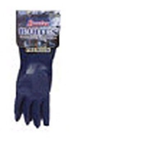 Picture of SPONTEX 18005 Spontex Neoprene Gloves Blue Neoprene Coating, Cotton Knit Lining Medium Boxed (EA)