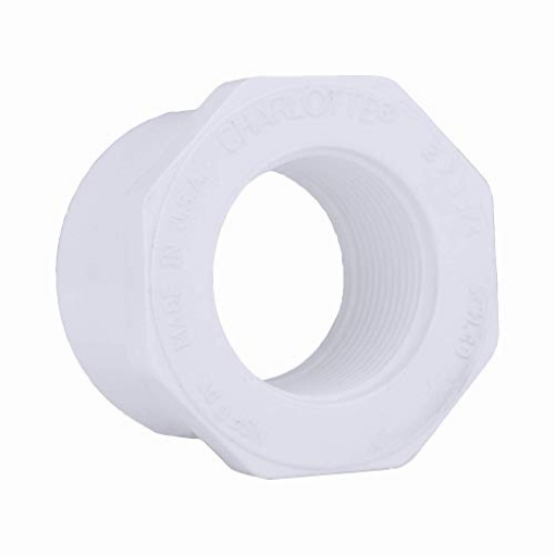 Picture of CHARLOTTE PIPE PVC 02108 3000 CHARLOTTE PIPE 2 x 1 1/4 SCH 40 REDUCER BUSHING SPGXFPT PRESSURE (1 Unit Piece) (EA)