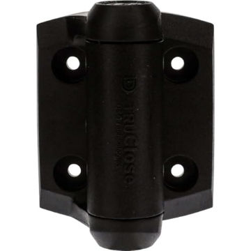 Picture of National/Spectrum Brands N346-206 Stanley 7.5 in. H x 10.25 in. W Black Stainless Steel Gate Latch (EA)