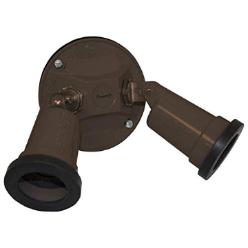 Picture of SIGMA ENGINEERED SOLUTIONS 14782BR Sigma Engineered Solutions Weatherproof 14782BR Round Cover and Two Lamp Holder Kit, Bronze (EA)