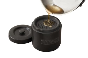 Picture of Fox Run 48764 Fox Run Bacon Grease Container, 5 x 5.5 inches, Black (EA)