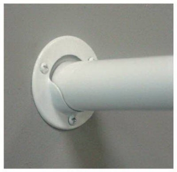 Picture of Knape & Vogt BC-0039-WT Knape & Vogt Closet Pole Socket White 1-3/8" Dia. (EA)