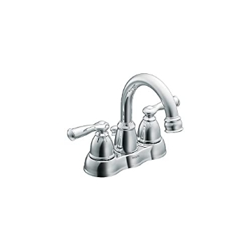 Picture of Moen WS84913 Moen WS84913 Two-Handle High Arc Bathroom Faucet, Chrome (EA)