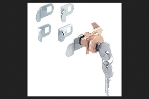 Picture of Prime S 4634 Prime-Line Brass Plated Steel Mailbox Lock (EA)