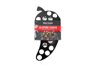Picture of BEAR PAW PRODUCTS INC 06136ACE Grill Mark 8084092 11 x 5.25 in. Black Steel Jalapeno Popper Tray (EA)