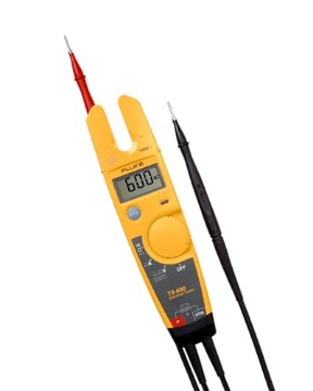 Picture of FLUKE IG T5-600 USA Fluke T5-600 Electrical Voltage, Continuity and Current Tester, Measures AC Current Up To 100 A Without Contact, Automatically Select AC/DC Voltage For Tests, Includes Detachable SlimReach Probe Tip (EA)
