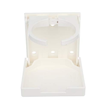 Picture of ATTWOOD MARI 79451 Seachoice Folding Drink Holder, Adjustable, Boat, White (EA)