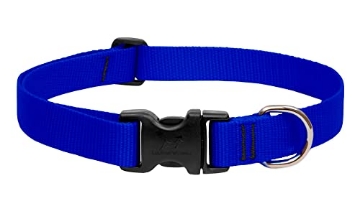 Picture of Lupine Collars & Leads 17552 LupinePet Basics 1" Blue 12-20" Adjustable Collar for Medium and Larger Dogs (EA)