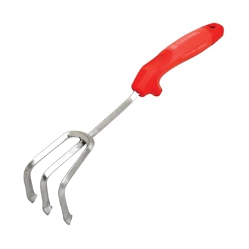 Picture of CORONA CLIPPER INC CT 3334 Corona Premium Stainless Steel ComfortGEL Cultivator caltivator, red (EA)