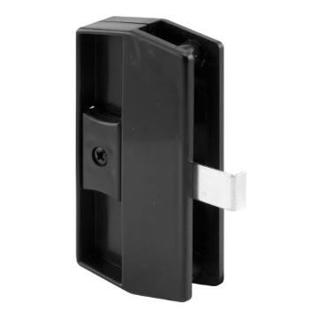 Picture of Prime A 180 Slide-Co 122086 Academy Snap-in Sliding Screen Door Latch and Pull, Black (EA)