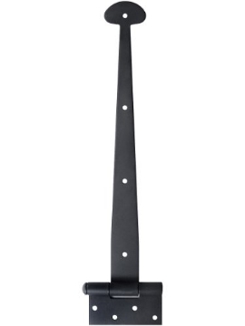 Picture of ACORN MFG AINBP Acorn 15-5/8 in. L Black Iron Strap Hinge 1 pk (EA)