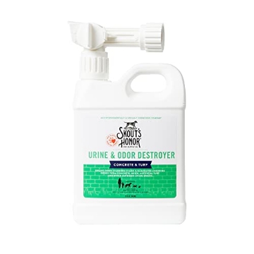 Picture of BROX LLC SH21OUO32 SKOUT'S HONOR Pet Urine & Odor Destroyer Concrete & Turf - Professional Strength, Plant-Powered, Cruelty-Free Urine Eliminator for Concrete, Turf, and Outdoor Living Spaces 32 oz. (EA)