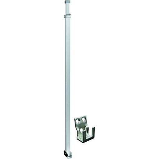 Picture of Prime U 9920 Prime-Line U 9920 Security Bar For Sliding Patio Doors, Adjustable, Aluminum Construction With Aluminum Finish (Single Pack) (EA)