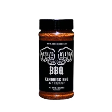 Picture of KENDRICK BBQ LLC BK001R Kendrick BBQ - All Purpose Rub 9.4 oz, Pack of 1 - Low Sodium - No MSG - Gluten FREE (EA)