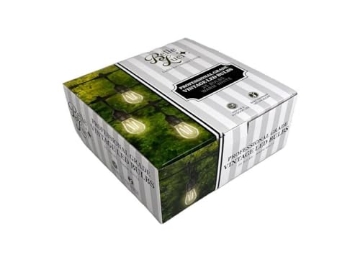 Picture of BELLE LUCI BLBUS14D25W Holiday Bright Lights Belle Luci Vintage S14 Bulbs for Outdoor String Lights, 25 Dimmable Warm White LED Bulbs with E26 Base (EA)