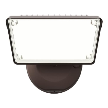 Picture of HALO TGS3S401FSRB HALO TGS Outdoor Integrated LED Flood & Security Light Single Square Head Bronze (EA)