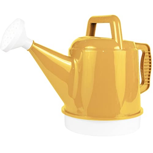 Picture of Bloem, Lcc. DWC2-23 Bloem Watering Can Deluxe 2 Gallon (256 Fl Oz) Earthy Yellow (EA)