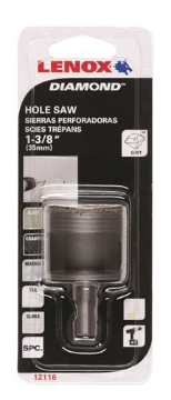 Picture of Lenox Tools 1211622DGDS LENOX One-Piece Diamond Hole Saw, 1-3/8", 1211622DGDS (EA)