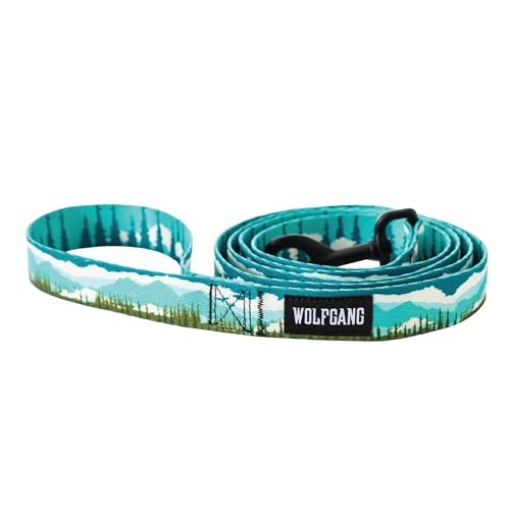 Picture of WOLFGANG MAN & BEAST WL-003-38 Wolfgang 8093093 6 in. Green Great Escape Polyester Dog Leash Medium & Large (EA)
