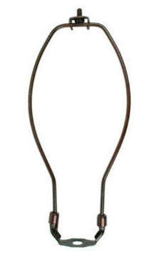 Picture of JANDORF SPECIALTY HARDWARE 60128 Jandorf Harp Detachable 10 In., 4-7/16 In. Rustic Bronze (EA)