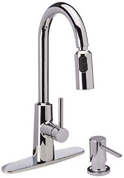 Picture of Moen 87066 Moen, Chrome 87066 One-Handle High Arc Pulldown Kitchen Faucet, 6.00 x 6.00 x 4.00 inches (EA)