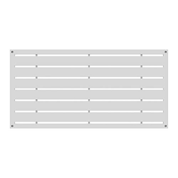 Picture of BARRETTE OUTDOOR LIVING INC 73042821 Barrette Outdoor Living Decorative Screen Panel 2X4-Boardwalk, White (EA)