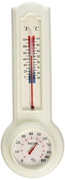Picture of TAYLOR PRECISION PRODUCTS 5535E Taylor Precision 5535E Vertical Indoor Humidiguide Thermometer (EA)